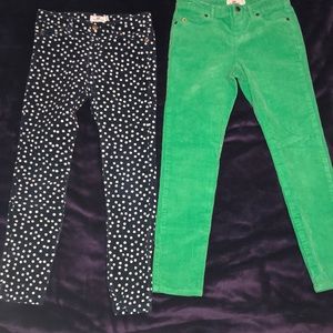 Two pairs as a lot vineyard vines pants. Size 8.